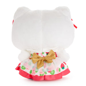 Hello Kitty 8" Plush (Strawberry News 50th Anniversary) Plush Global Original