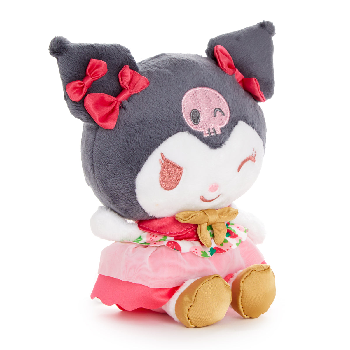 Kuromi 8" Plush (Strawberry News 50th Anniversary) Plush Global Original