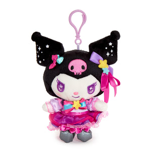 Kuromi Plush Mascot Clip (Spark Series) Accessory NAKAJIMA CORPORATION