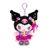 Kuromi Plush Mascot Clip (Spark Series) Accessory NAKAJIMA CORPORATION
