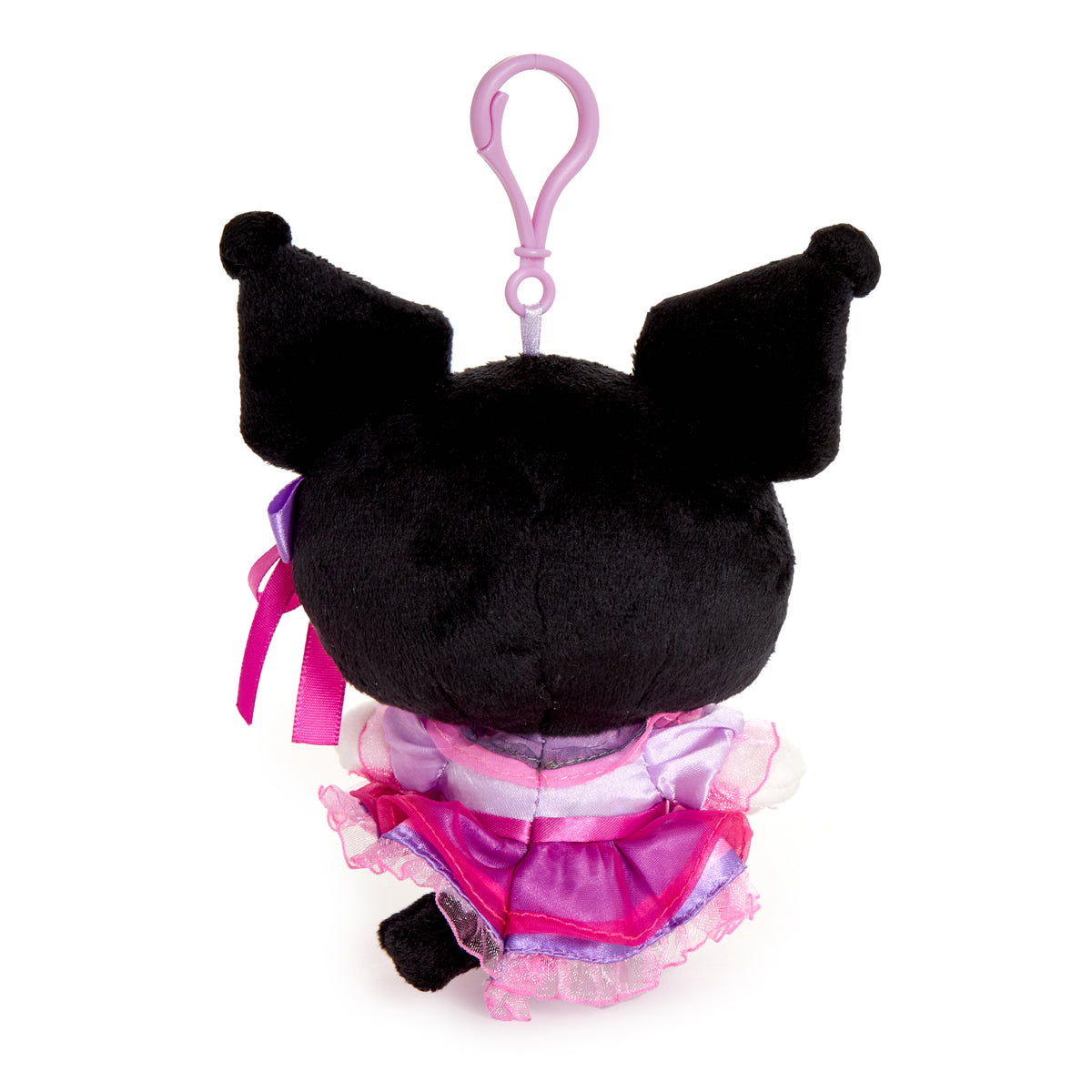 Kuromi Plush Mascot Clip (Spark Series) Accessory NAKAJIMA CORPORATION