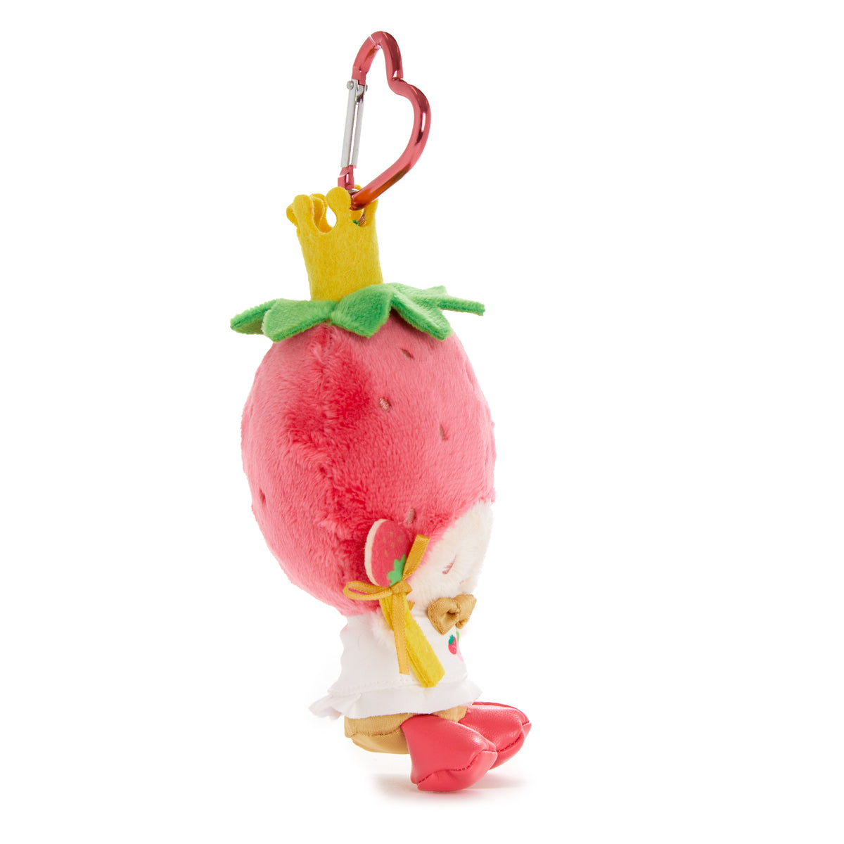 Strawberry King Plush Mascot Keychain (Strawberry News 50th Anniversary) Accessory Global Original