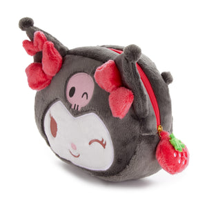 Kuromi Plush Crossbody Bag (Strawberry News 50th Anniversary) Bags Global Original