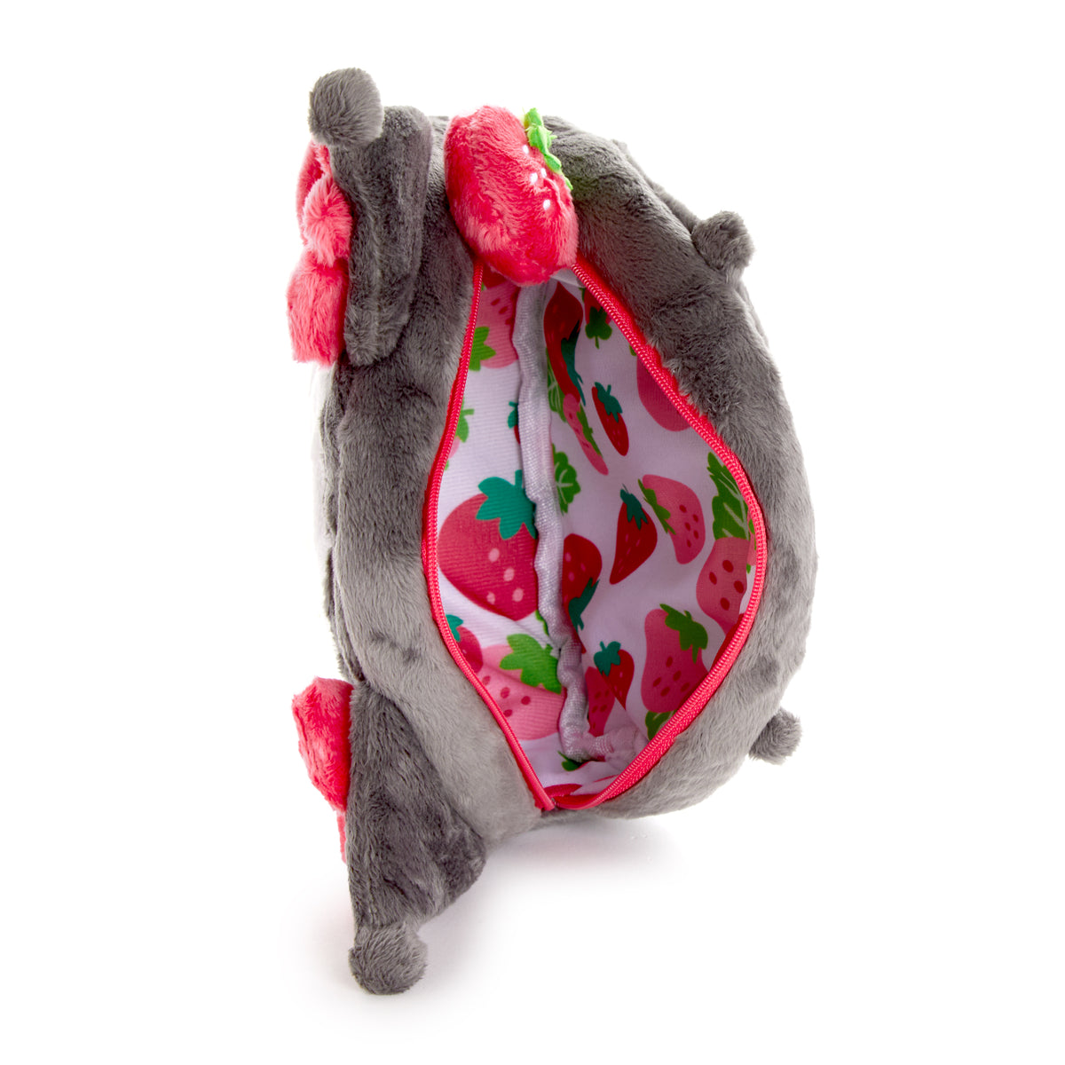 Kuromi Plush Crossbody Bag (Strawberry News 50th Anniversary) Bags Global Original