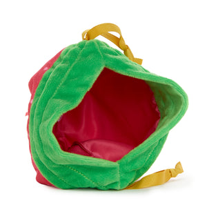 Hello Kitty Drawstring Pouch (Strawberry News 50th Anniversary) Bags Global Original