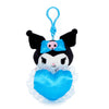 Kuromi Plush Mascot Clip (Something Blue Series) Accessory NAKAJIMA CORPORATION