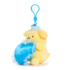 Pompompurin Plush Mascot Clip (Something Blue Series) Accessory NAKAJIMA CORPORATION