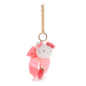 Hello Kitty Plush Bag Charm (Strawberry News 50th Anniversary) Accessory Global Original