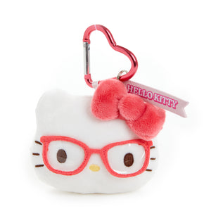 Hello Kitty Plush Mascot Keychain (Glasses Series) Plush Global Original
