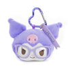 Kuromi Plush Mascot Keychain (Glasses Series) Plush Global Original