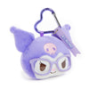 Kuromi Plush Mascot Keychain (Glasses Series) Plush Global Original