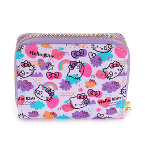 Hello Kitty Compact Zipper Wallet (Super Scribble Series) Bags NAKAJIMA CORPORATION   