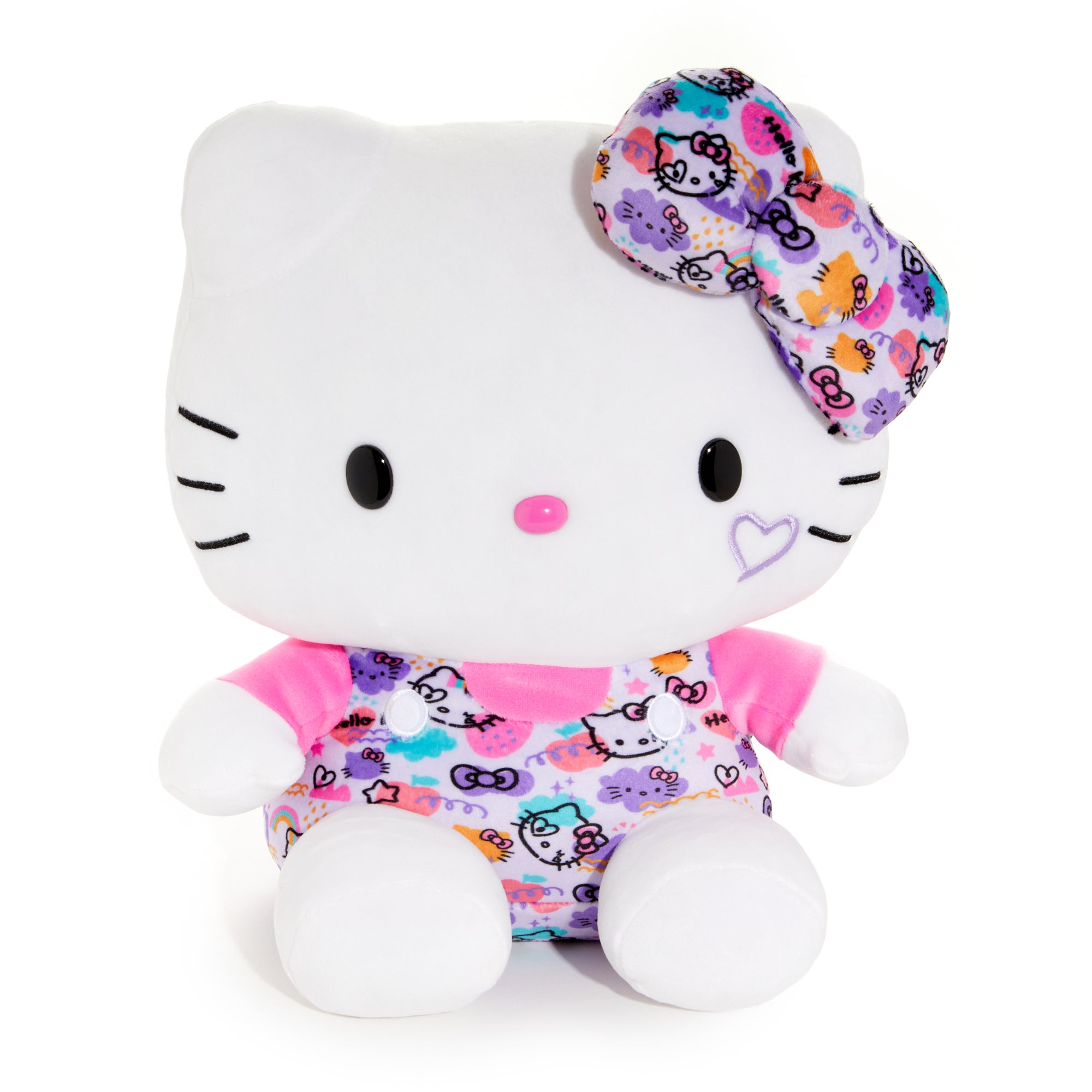 Hello Kitty Big Pink Bow 8' Plush Crossbody bag