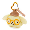 Pompompurin Plush Mascot Keychain (Glasses Series) Plush Global Original