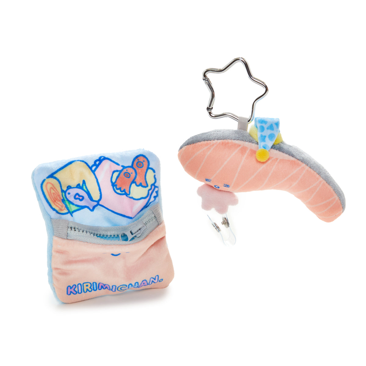 Kirimichan Card Case with Key Reel (Sleepover Series) Accessory Global Original