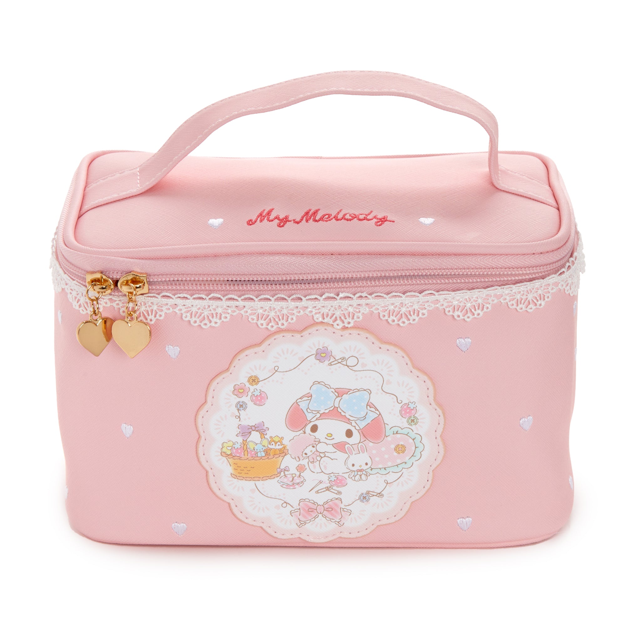 My Melody Cosmetic Pouch (Stitch and Lace Series) Bags Global Original   
