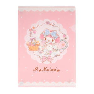 My Melody File Folder Set (Stitch and Lace Series) Stationery Global Original   