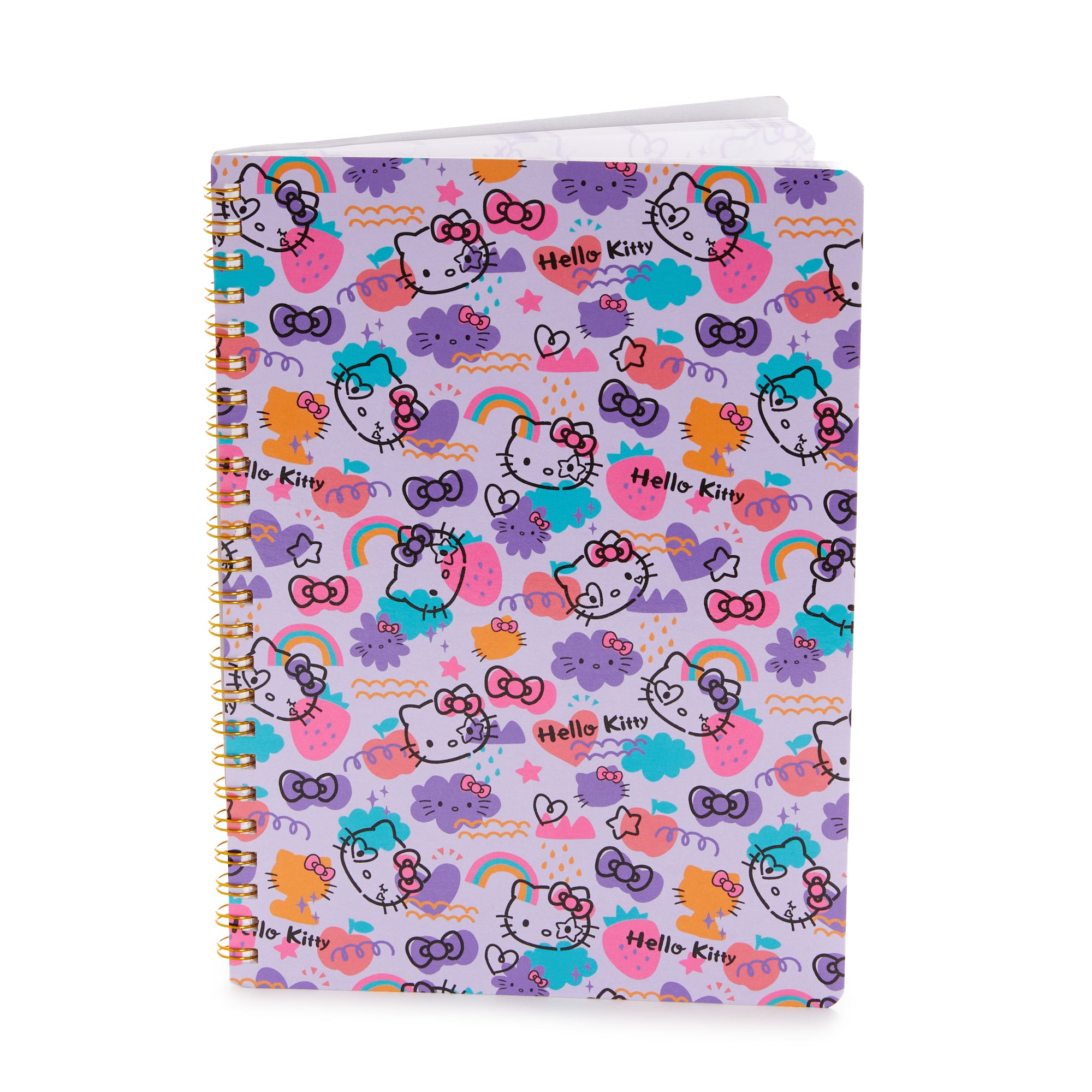 Hello Kitty Spiral Notebook (Super Scribble Series) Stationery NAKAJIMA CORPORATION   
