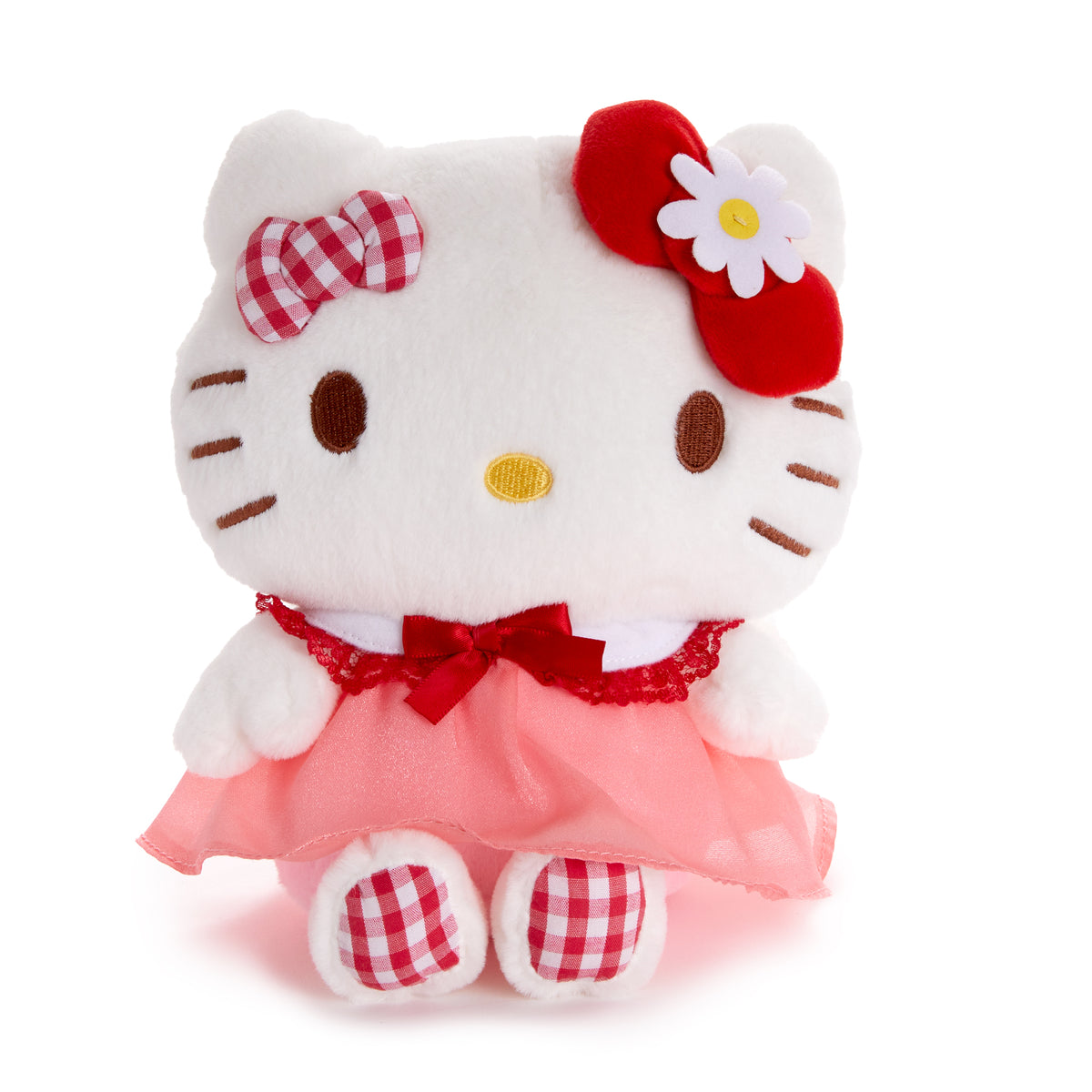 Hello Kitty 8 Plush (Gingham Angel Series)
