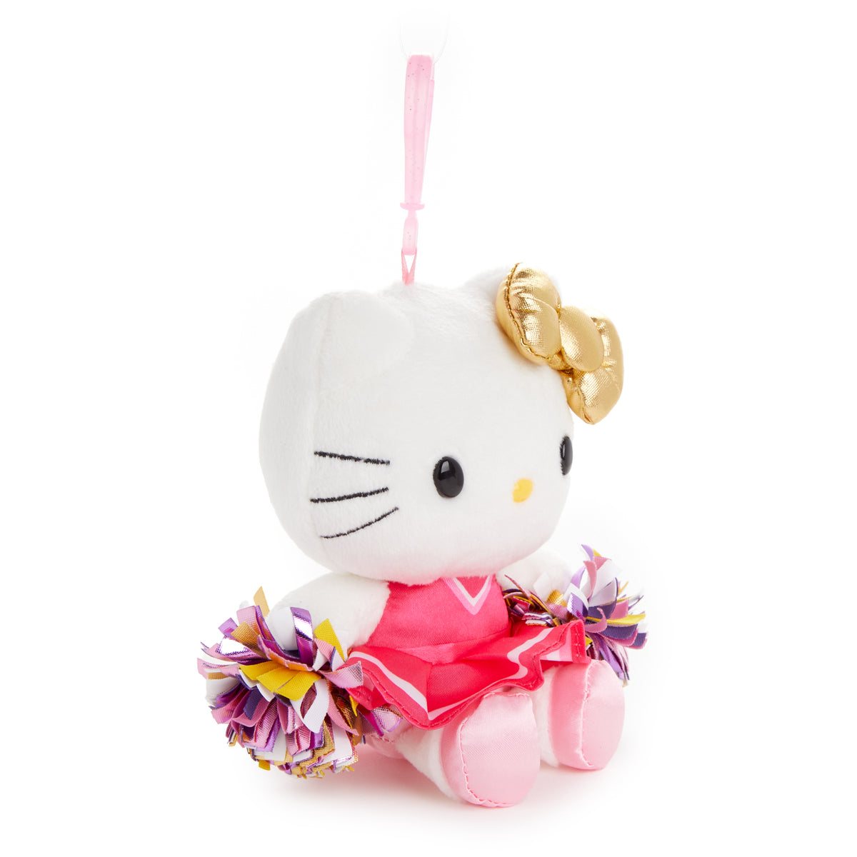 Hello Kitty Mascot Clip (Cheerleader Squad Series) Plush NAKAJIMA CORPORATION