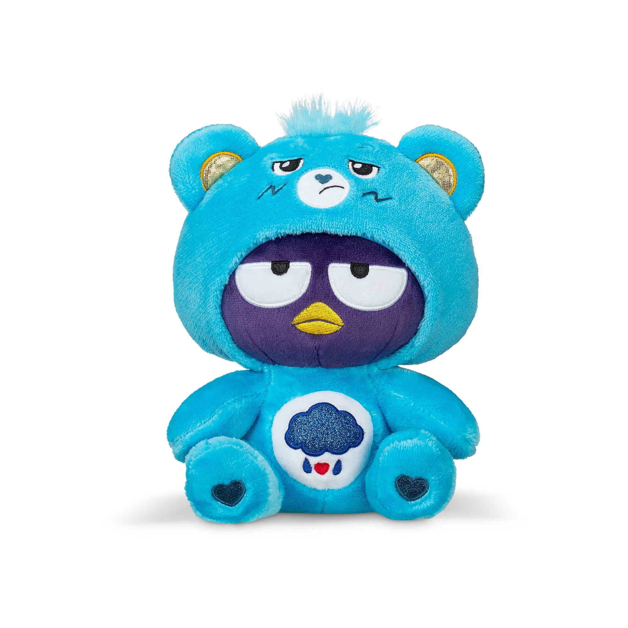 Badtz-maru x Care Bears 9" Plush (Grumpy Bear) Plush Basic Fun Inc   