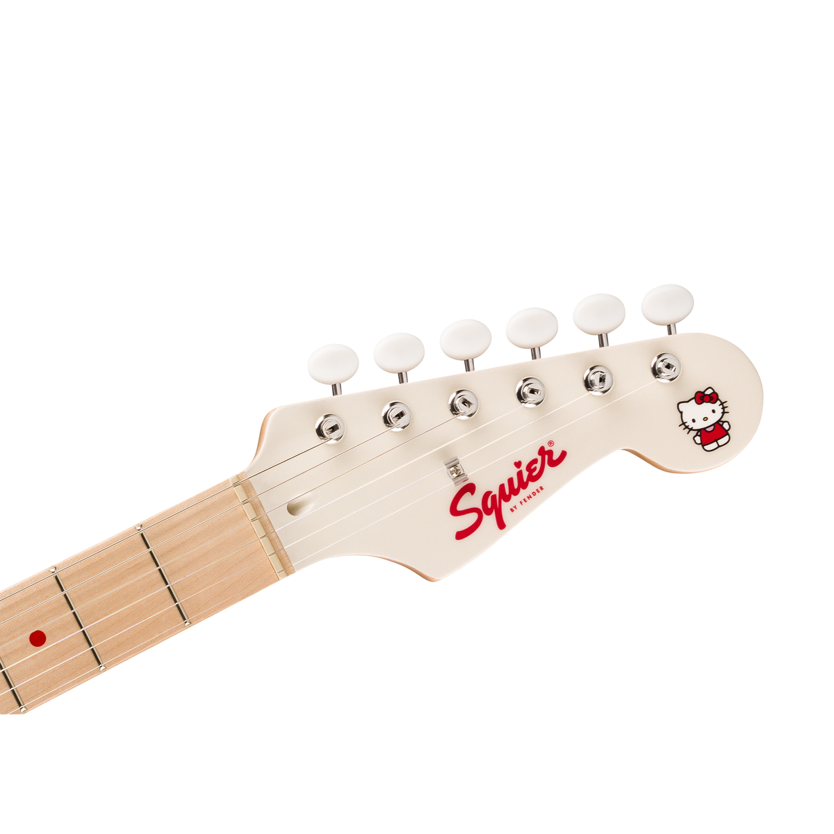 Hello Kitty x Fender White Stratocaster Guitar Hello Kitty x Fender White Stratocaster Guitar