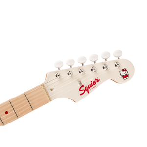 Hello Kitty x Fender White Stratocaster Guitar Home FENDER