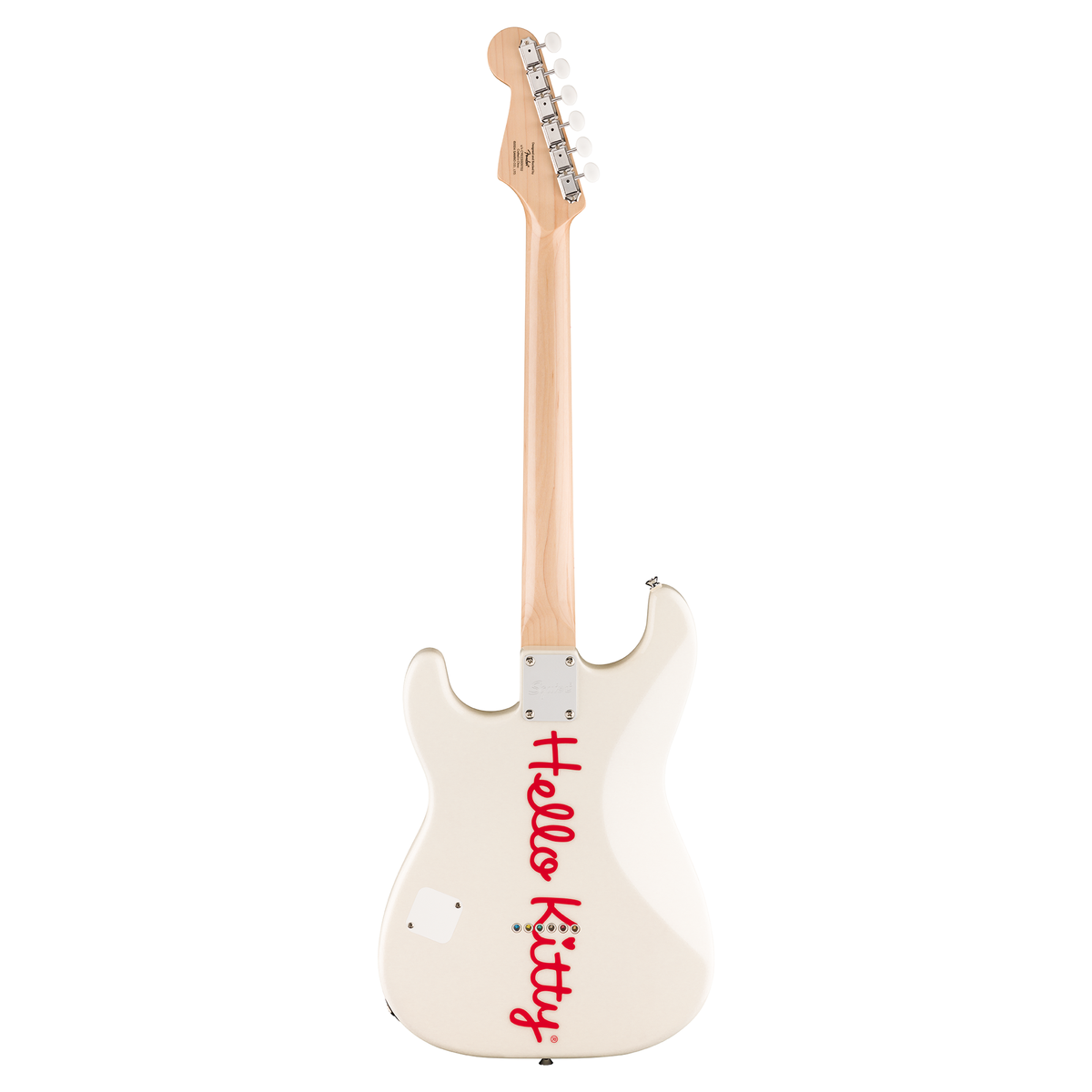 Hello Kitty x Fender White Stratocaster Guitar Hello Kitty x Fender White Stratocaster Guitar