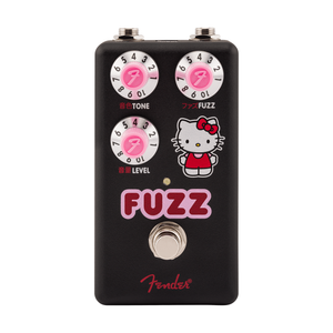 Hello Kitty x Fender Black Fuzz Pedal Home FENDER