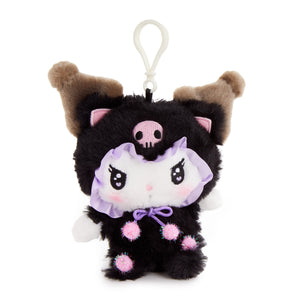 Kuromi Mascot Clip (Baby Kitten Series) Plush NAKAJIMA CORPORATION