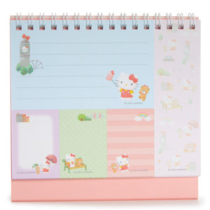 Hello Kitty Scheduling Memo Pad Set (London Series) Stationery NAKAJIMA CORPORATION   