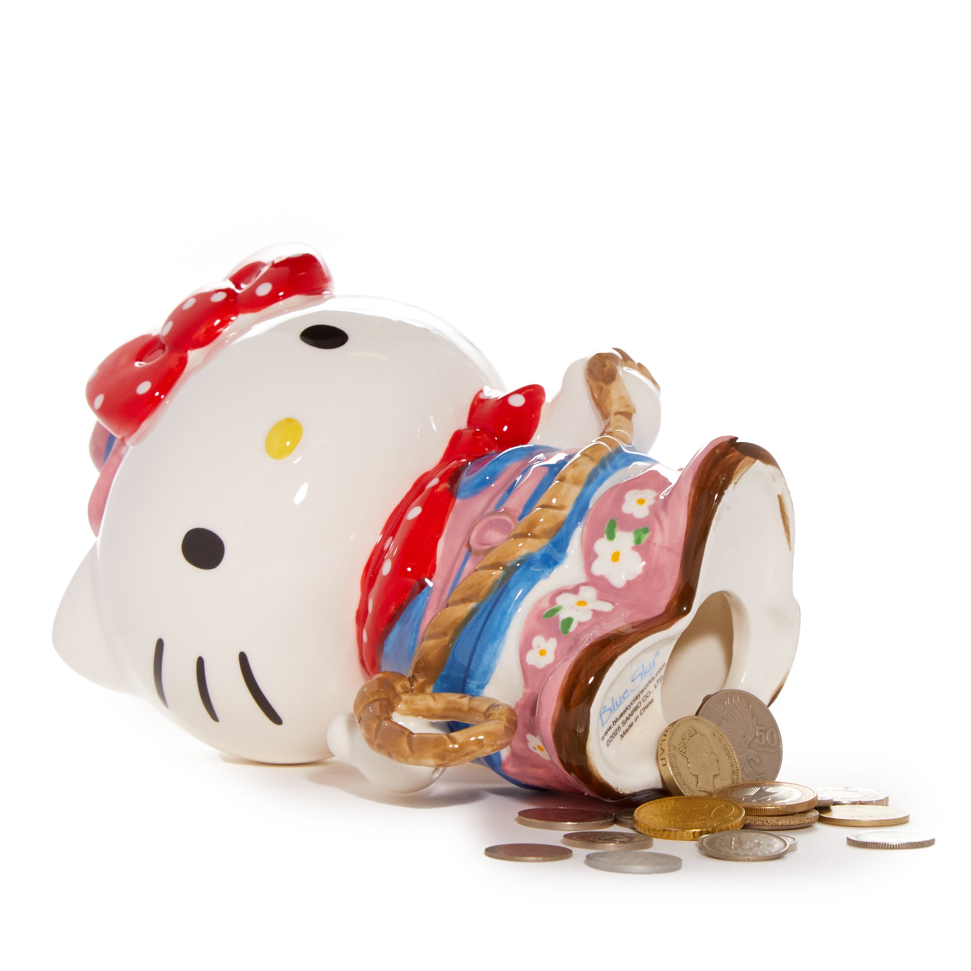 Hello Kitty Cowgirl Ceramic Bank Home Goods Blue Sky Clayworks
