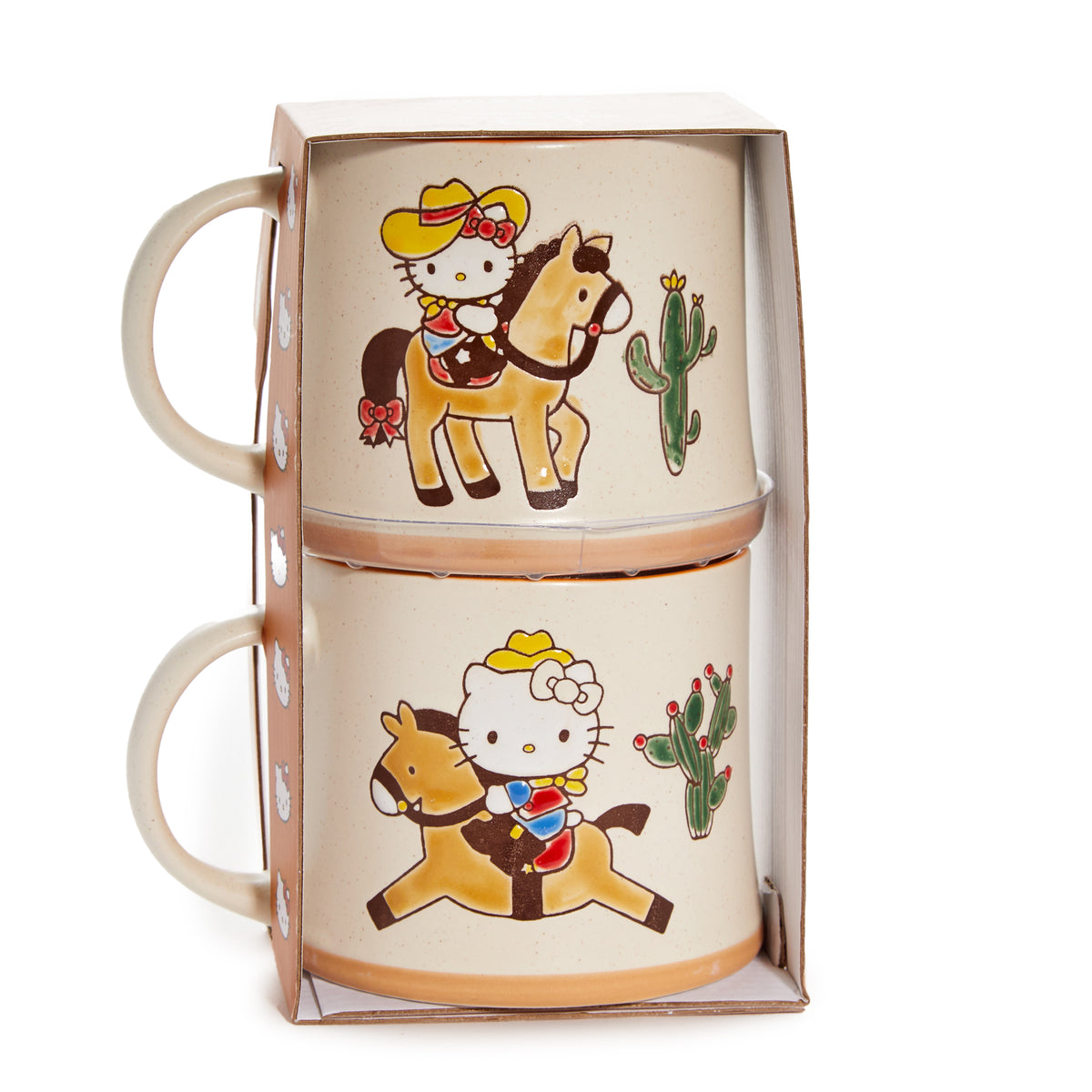 Hello Kitty Let's Ride Ceramic Mug Gift Set (Set of 2) Home Goods Blue Sky Clayworks