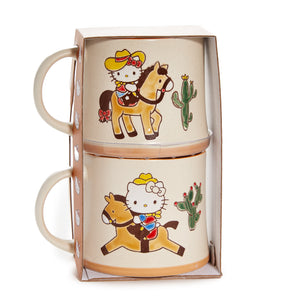 Hello Kitty Let's Ride Ceramic Mug Gift Set (Set of 2) Home Goods Blue Sky Clayworks