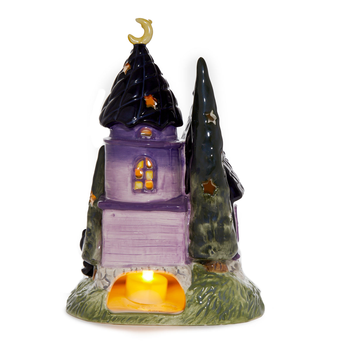 Hello Kitty and Friends Trick or Treat Ceramic Candle House Home Goods Blue Sky Clayworks