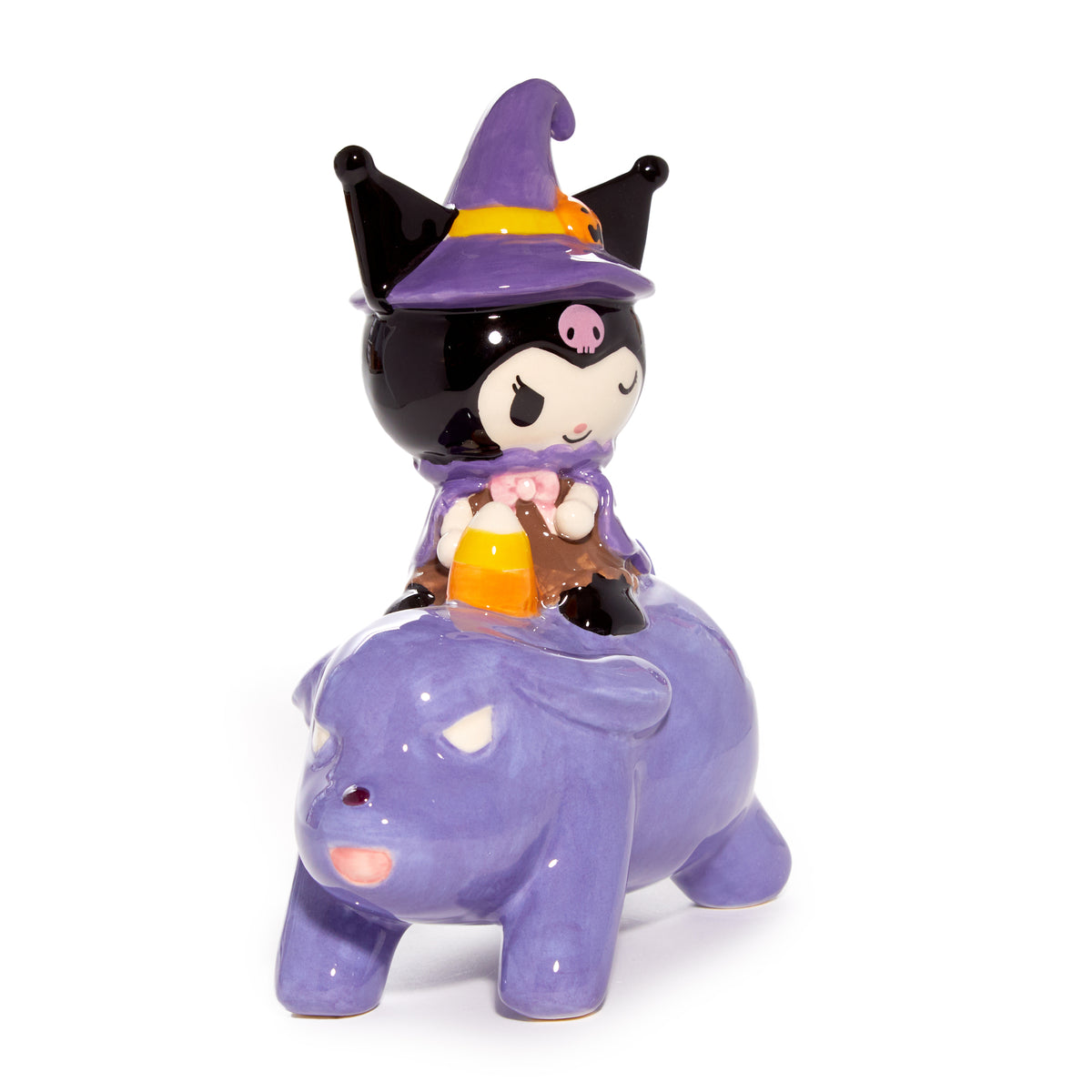 Kuromi & Baku Ceramic Figurine Home Goods Blue Sky Clayworks