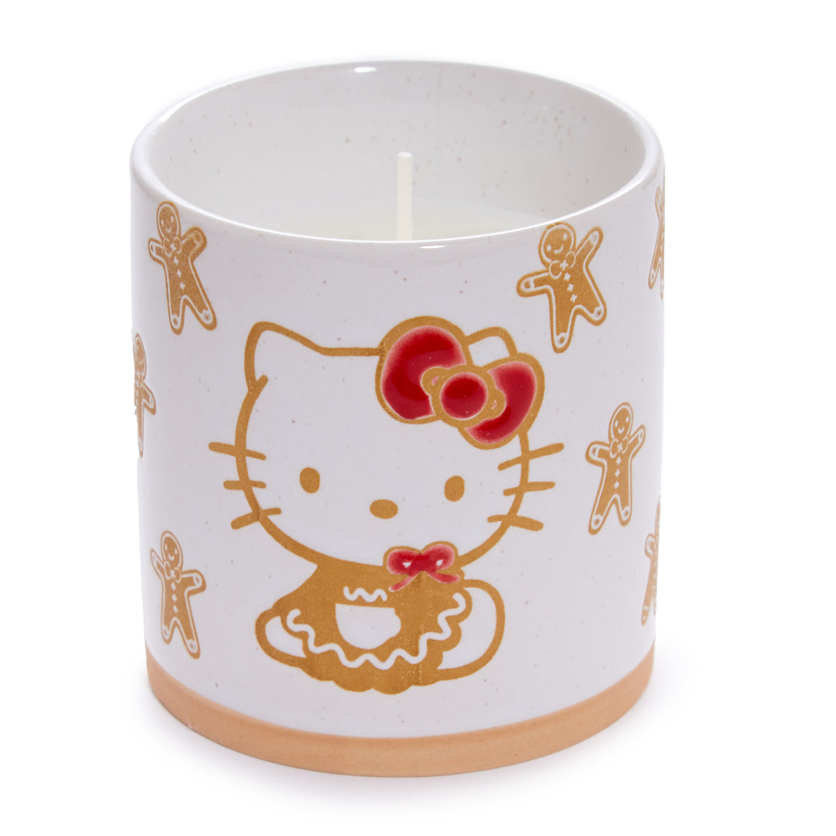 Hello Kitty Holiday Gingerbread Ceramic Candle Home Goods Blue Sky Clayworks