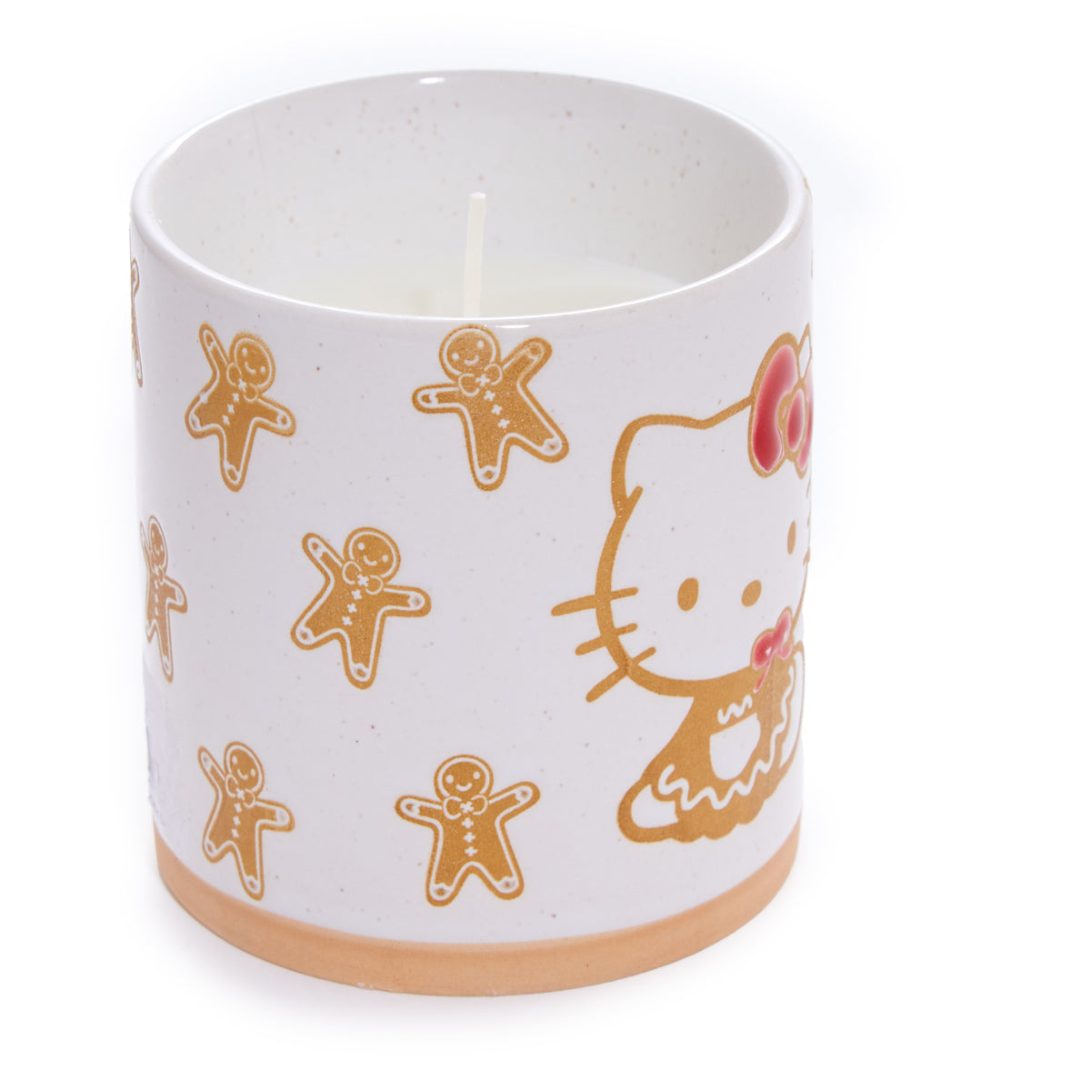 Hello Kitty Holiday Gingerbread Ceramic Candle Home Goods Blue Sky Clayworks