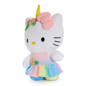 Hello Kitty 12" Rainbow Unicorn Plush Plush FIESTA   
