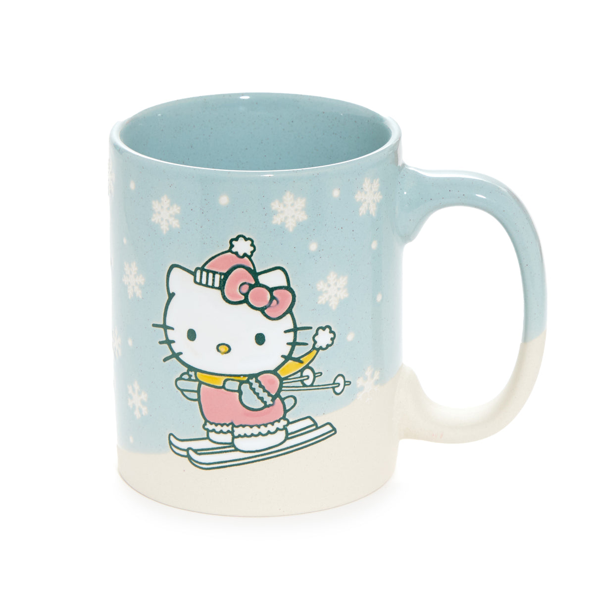 Hello Kitty & My Melody Holiday Ski Ceramic Mug Gift Set (Set of 2) Home Goods Blue Sky Clayworks
