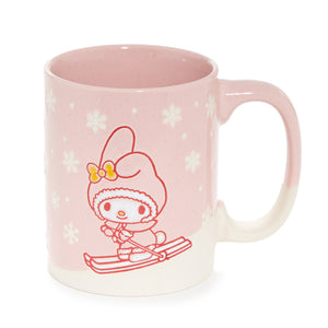 Hello Kitty & My Melody Holiday Ski Ceramic Mug Gift Set (Set of 2) Home Goods Blue Sky Clayworks