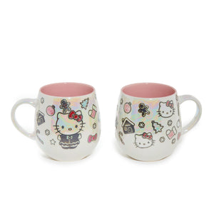 Hello Kitty Holiday Cheer Ceramic Mug Gift Set (Set of 2) Home Goods Blue Sky Clayworks