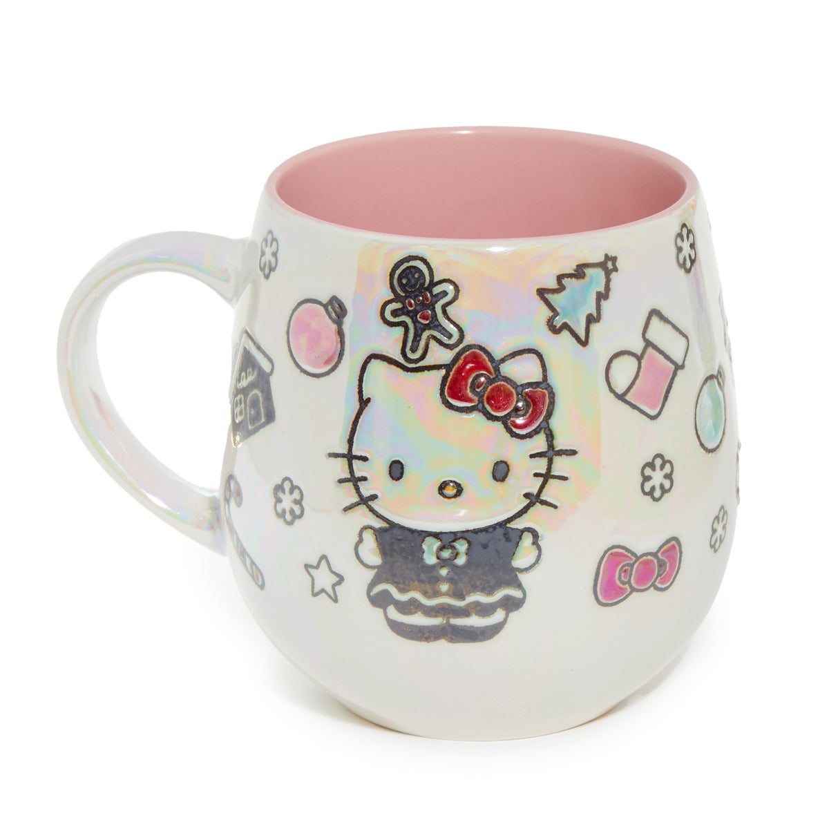 Hello Kitty Holiday Cheer Ceramic Mug Gift Set (Set of 2) Home Goods Blue Sky Clayworks