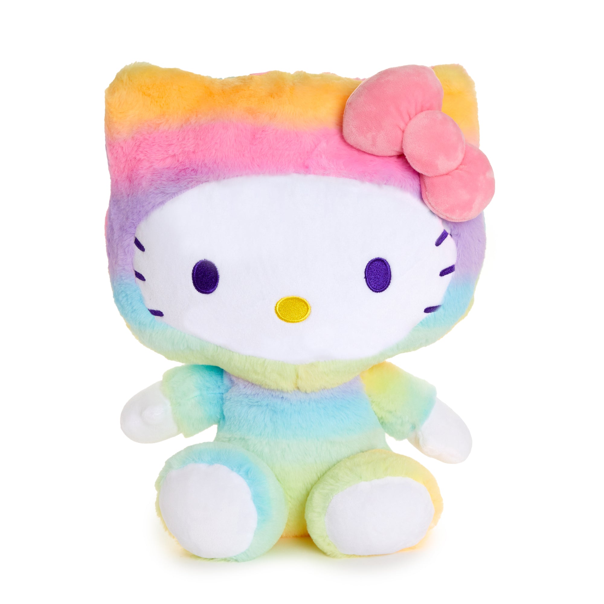 Hello Kitty 17" Rainbow Sherbet Plush (Cat Costume) Plush FIESTA   