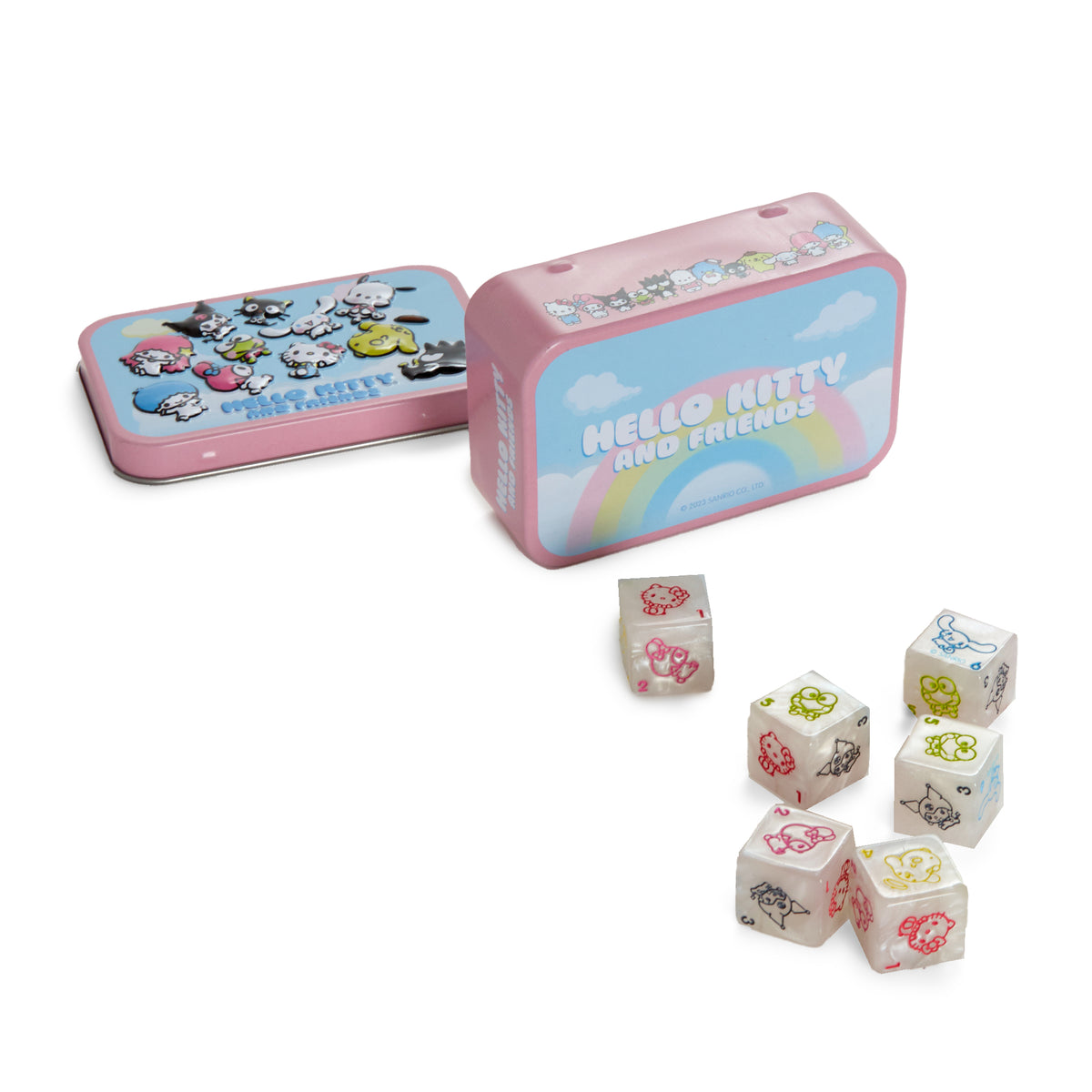 Hello Kitty and Friends Premium Dice Set Toys&amp;Games USAopoly Inc   