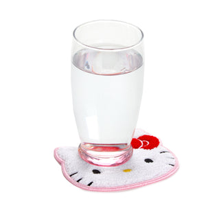Hello Kitty Chenille Drink Coaster (Just Lounging Series) Home Goods NAKAJIMA CORPORATION   