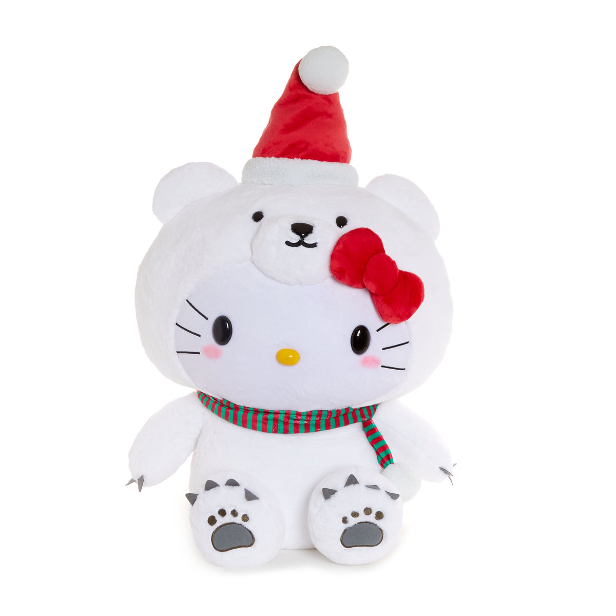 Hello Kitty 24&quot; XL Holiday Polar Bear Plush Plush NAKAJIMA CORPORATION   
