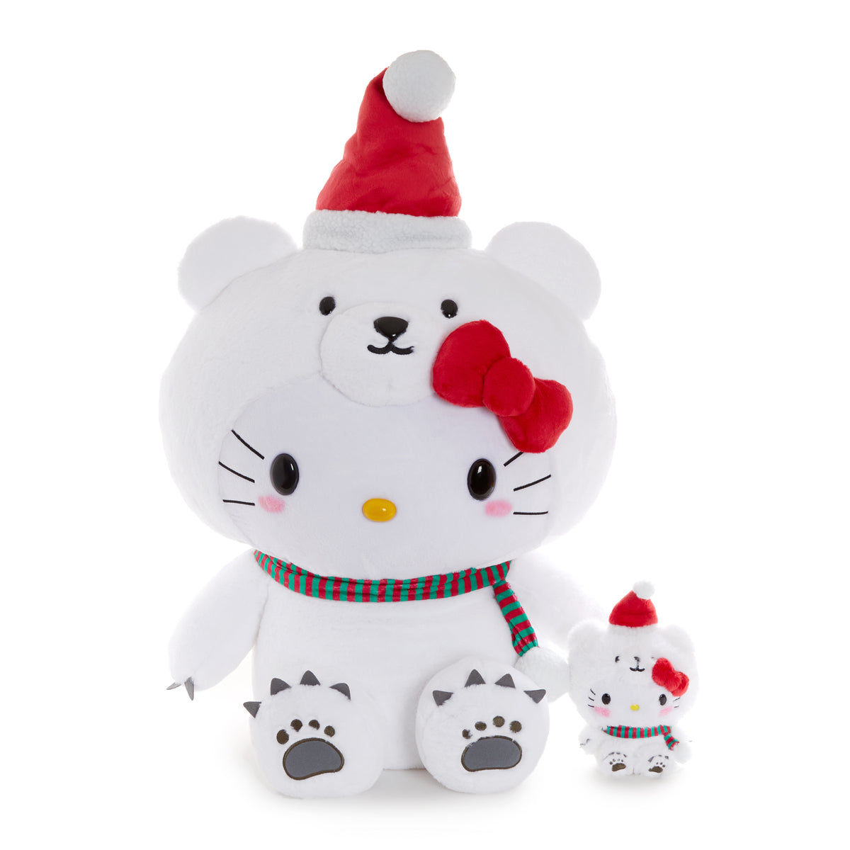 Hello Kitty 24&quot; XL Holiday Polar Bear Plush Plush NAKAJIMA CORPORATION   