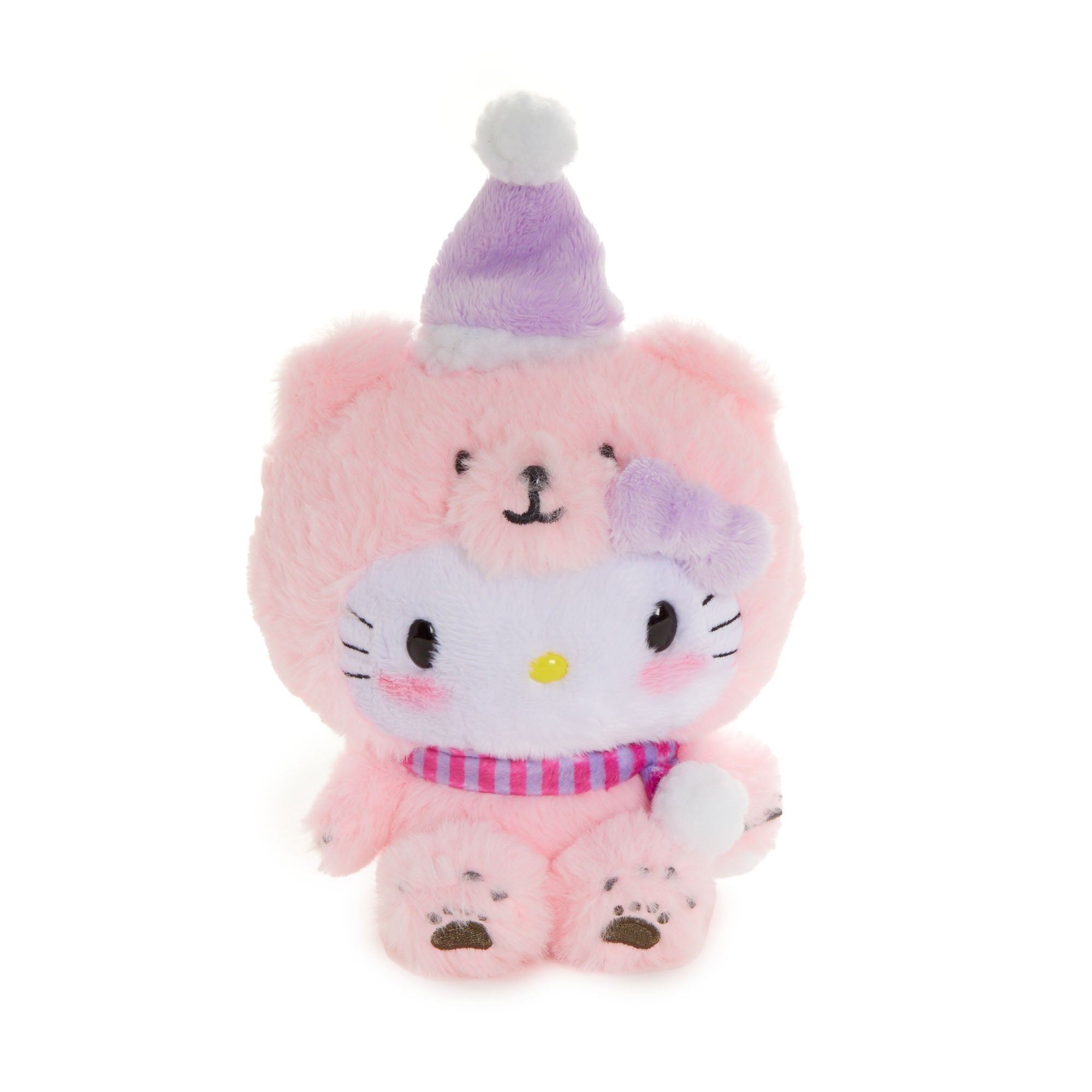Hello Kitty Holiday Polar Bear Mascot Plush (Pink) Plush NAKAJIMA CORPORATION   
