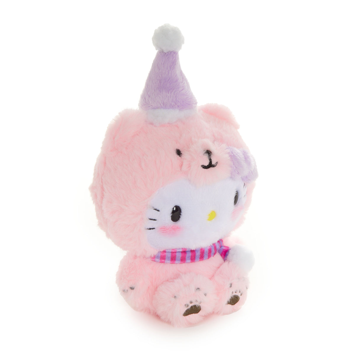 Hello Kitty 8&quot; Holiday Polar Bear Mascot Plush (Pink) Plush NAKAJIMA CORPORATION   
